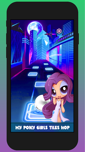 My Little Tiles Hop Pony Game Screenshot 0