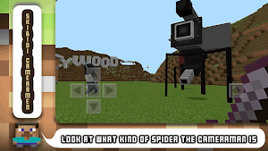 Skibidi Cameramen mod for MCPE Screenshot 3