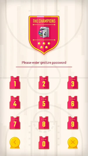 AppLock Theme Basketball Screenshot 1