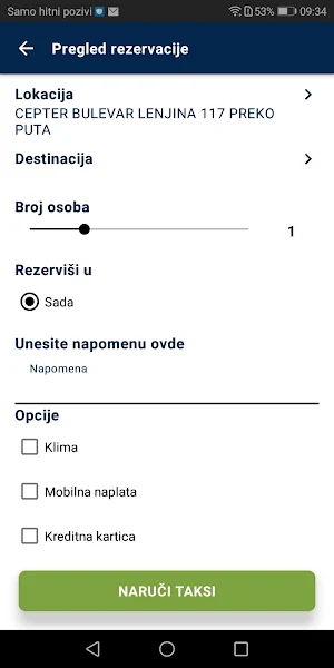 Lux Taxi Beograd Screenshot 3