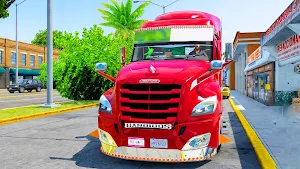 America Cargo Truck Driving 3D Screenshot 0