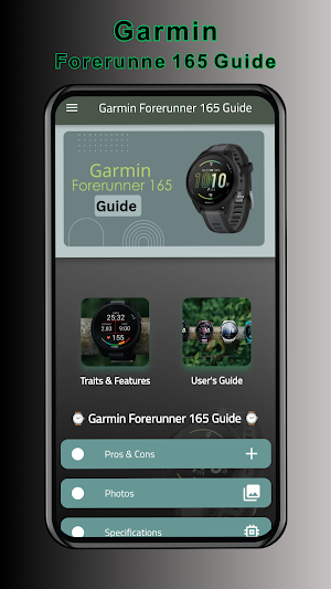 Garmin Forerunner 165 Guide Screenshot 0
