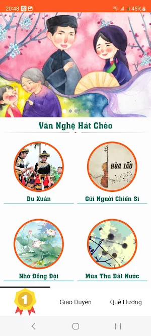 Nghe Nhạc Hát Chèo Quê Hương Screenshot 1