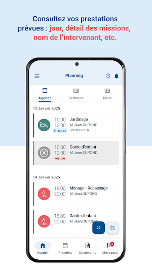O2 et Moi - Aide à domicile Screenshot 2