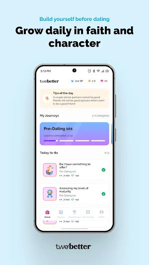 TwoBetter Learning Screenshot 1