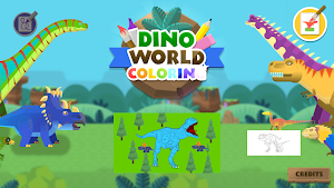Dino World Coloring Screenshot 0
