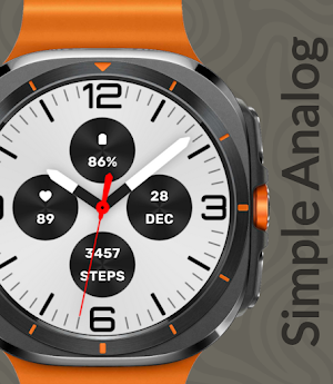 Simple Analog Watch Face Screenshot 2