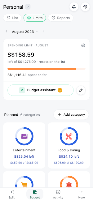 MoneyRabbit: Split & Budget Screenshot 3