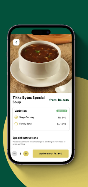 Tikka Bytes Restaurant Screenshot 3