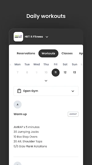 HIIT It Fitness Screenshot 3