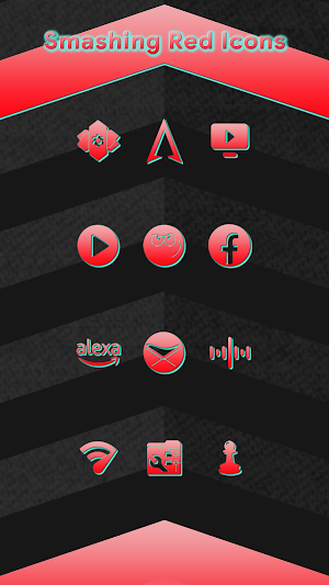 Smashing Red Icons Screenshot 3