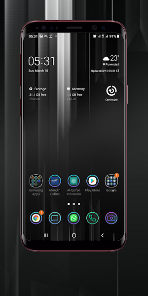 Black And White Wallpaper Screenshot 0