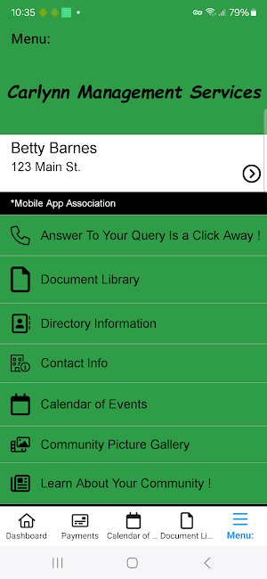 Carlynn Management Cinc App Screenshot 3
