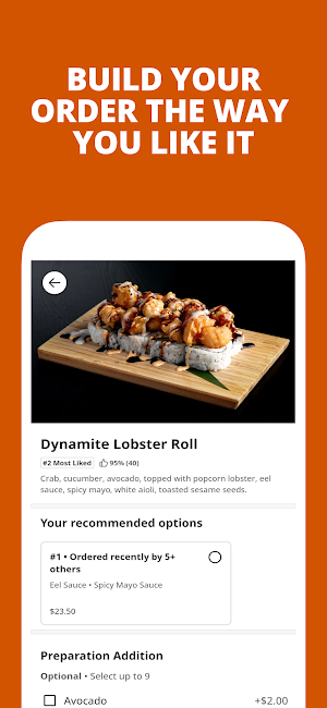 Sushi Love Avondale Screenshot 1