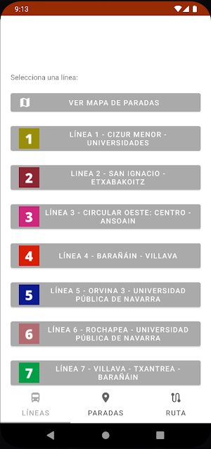 Transporte Bus Pamplona Screenshot 0