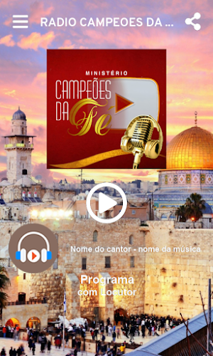 RADIO CAMPEÕES DA FÉ Screenshot 0