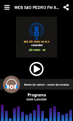 Web São Pedro FM 87,9 Screenshot 1