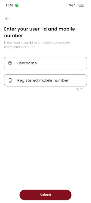 Merchant QR App Nainital Bank Screenshot 2
