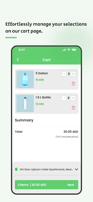 Aaban Water Screenshot 3