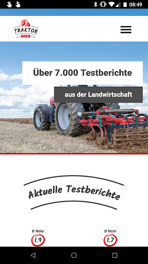 Traktortest Screenshot 0