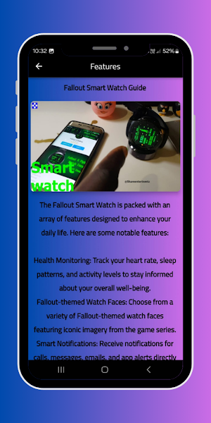 Fallout Smart Watch Guide Screenshot 3