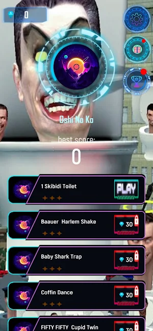 Skibidi Toilet Tiles Hop Screenshot 0