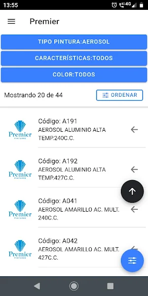 Premier Fabrica de Pinturas Screenshot 1