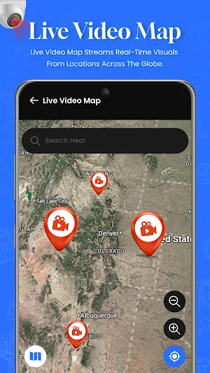Live Earth Map : GPS Camera Screenshot 1