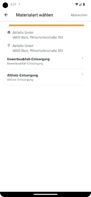 Entsorgung24 Screenshot 1