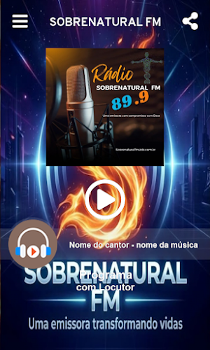 SOBRENATURAL FM Screenshot 1