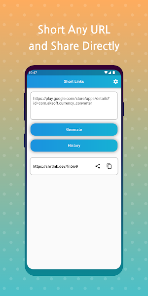URL Shortener - Short Links Screenshot 1