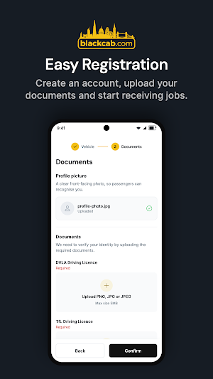 blackcab.com (driver) Screenshot 0