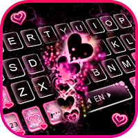 Sparkling Love Keyboard Theme