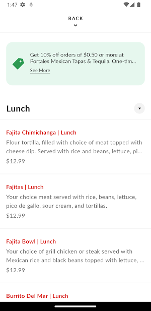 Portales Mexican Tapas & Tequi Screenshot 2