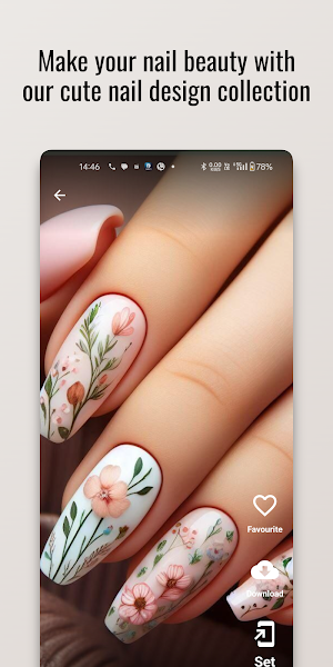 Bronze Glow Nail Art Design Screenshot 3