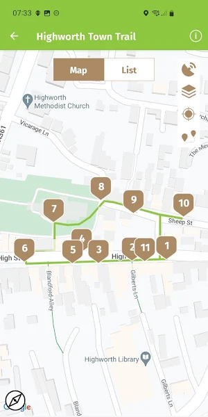 Highworth Town Trail Screenshot 1