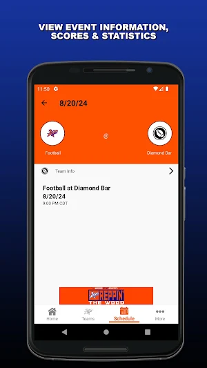 Westwood Athletics Screenshot 2