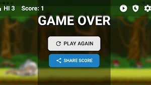 Mr. Dino - Dinosaur Run Game Screenshot 1