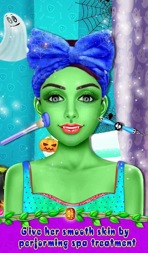 Halloween Dressup-Makeup Games Screenshot 0