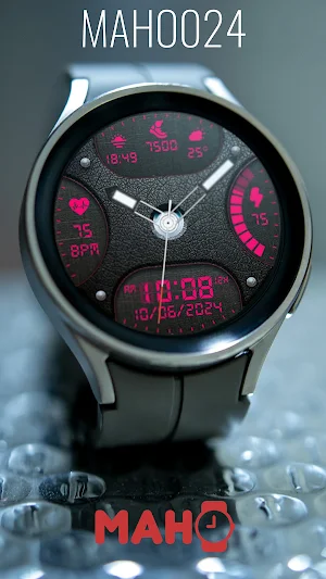 MAHO024 Wear OS Watch Face Screenshot 1