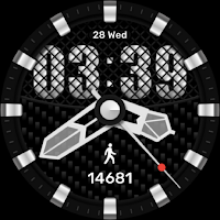 Hollow out watch face