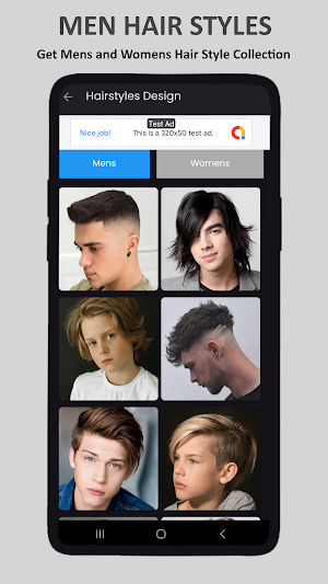 Men's Hairstyle, Haircut Style Screenshot 3