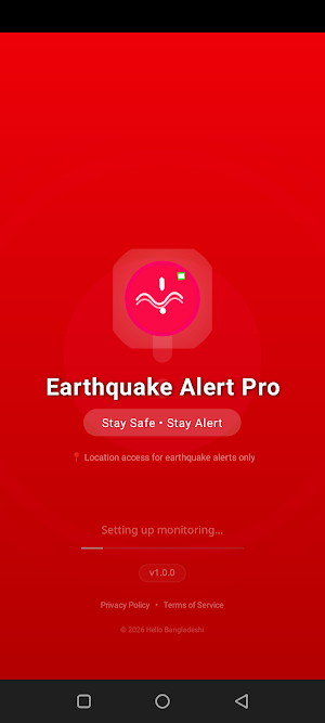 Earthquake Alerts & Safety Screenshot 0