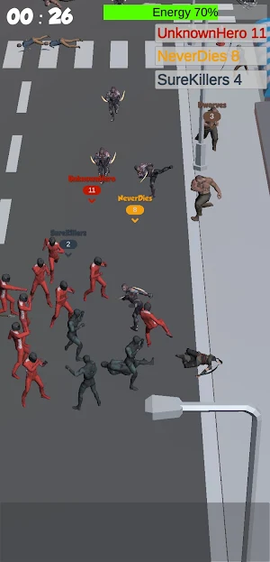 Crowd Street Fighter Screenshot 1