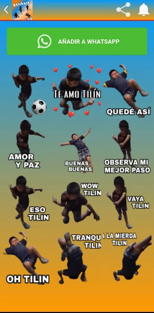 Stickers de tilin Screenshot 2