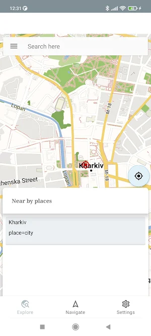 Kharkiv Ukraine Offline Map Screenshot 0