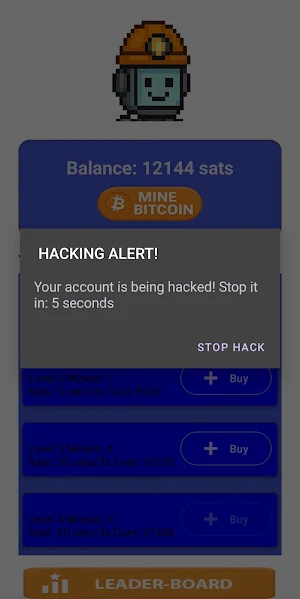 Bitcoin Mining Simulation Screenshot 3
