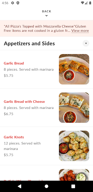 Celestino's NY Pizza - Rocklin Screenshot 2