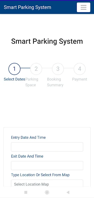 Smart Parking System Screenshot 3