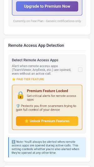 Private Fraud Notifier Screenshot 2